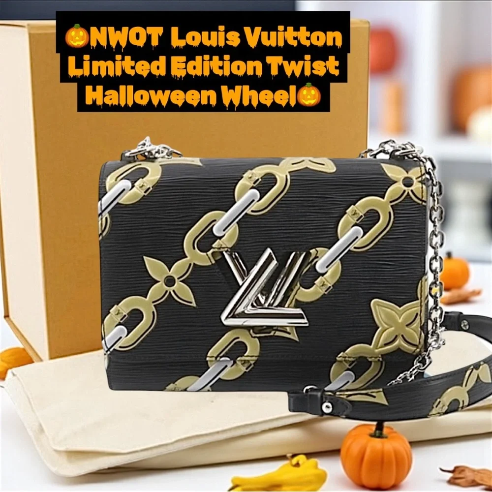 🎃👻NWOT Louis Vuitton Limited Edition Twist Halloween Wheel👻🎃